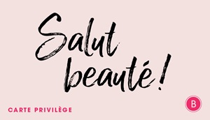 visual of Uniprix privilege beauty card